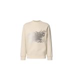 Erkek Regular Fit Bisiklet Yaka Uzun Kol Pamuklu Bej Sweatshirt EM002892 AF10013-U1156