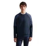 Erkek Regular Fit Bisiklet Yaka Uzun Kol Pamuklu Mavi Sweatshirt 14311807-050
