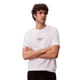 Erkek Regular Fit Bisiklet Yakalı Kısa Kollu Beyaz T-Shirt LV04RB824G-YAF