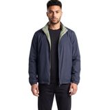 Erkek Regular Fit Dik Yaka Fermuarlı Çift Taraflı Mavi Ceket 26412105-096