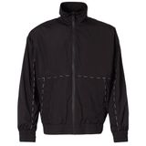 Erkek Regular Fit Dik Yaka Fermuarlı Uzun Kollu Siyah Ceket 78GASD11CQ04D-899