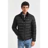 Erkek Regular Fit Dik Yaka Kaz Tüyü Mont - Siyah - Black - 2XL