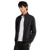 Erkek Regular Fit Dik Yaka Uzun Kollu Siyah Ceket CR652DF7ZP-BLACK