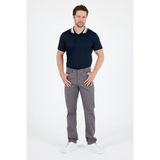 Erkek Regular Fit Gabardin %98 Pamuk %2 Elastan Rahat Günlük Klasik Düz Kesim Pantolon 1162 - Koyu - Gri - 40