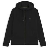 Erkek Regular Fit Kapüşonlu Pamuklu Uzun Kollu Siyah Sweatshirt 50545581-001