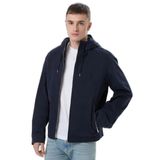 Erkek Regular Fit Kapüşonlu Yaka Uzun Kollu Lacivert Mont 50564188-404