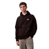 Erkek Regular Fit Kapüşonlu Yaka Uzun Kollu Siyah Sweatshirt LV14RE202G-UB1