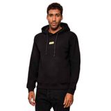 Erkek Regular Fit Kapüşonlu%100 Pamuklu Uzun Kollu Siyah Sweatshirt 79GAIT07CF01T-G89