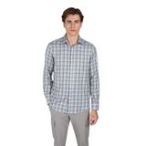 Erkek Regular Fit Kare Desenli Pamuklu Uzun Kollu Çok Renkli Gömlek 15313125CF-C73