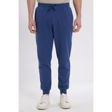 Erkek Regular Fit Klasik Kesim Beli Bağcıklı Jogger Cepli Lastikli Paça İndigo Eşofman Altı