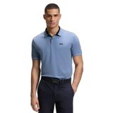 Erkek Regular Fit Logo Baskılı Kısa Kollu Pamuklu Siyah Polo Yaka T-Shirt 50559369-001