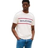 Erkek Regular Fit Logo Desenli Yuvarlak Yakalı Pamuklu Kısa Kollu Sarı T-Shirt MW0MW39845-Z00
