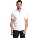 Erkek Regular Fit Logo Detaylı Pamuklu Kısa Kollu Beyaz Polo Yaka T-Shirt 26411262SM-010