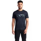 Erkek Regular Fit Logo İşlemeli Kısa Kollu Lacivert T-Shirt EM005278 AF13747-UB118