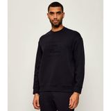 Erkek Regular Fit Marka Logolu Bisiklet Yaka Pamuklu Uzun Kollu Lacivert Sweatshirt XM001371 AF13047-UB101