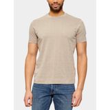 Erkek Regular Fit Mikro Kartal Desenli Yuvarlak Yakalı Kısa Kollu Gri T-Shirt EM004522 AF10762-F6219