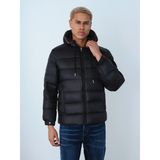 Erkek Regular Fit Mont Siyah
