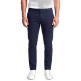 Erkek Regular Fit Normal Bel Daralan Paça Lacivert Pantolon 50566948-404