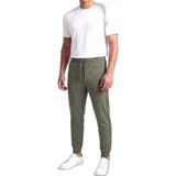 Erkek Regular Fit Normal Bel Daralan Paça Pamuklu Haki Eşofman Altı 50566815-398