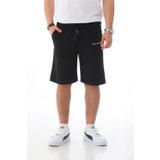 Erkek Regular Fit (Normal Kesim)%100 Pamuklu Şort-Siyah