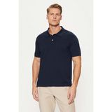 Erkek Regular Fit Pamuklu Basic T-Shirt - Lacivert - 2XL