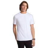 Erkek Regular Fit Pamuklu Bisiklet Yaka Kısa Kollu Beyaz T-Shirt CB95FJ2C93-WHITE