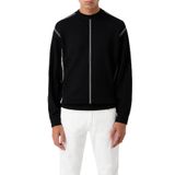 Erkek Regular Fit Pamuklu Bisiklet Yaka Uzun Kollu Siyah Kazak 6R1MX3 1MOZZ-0999