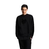 Erkek Regular Fit Pamuklu Bisiklet Yaka Uzun Kollu Siyah Sweatshirt EM005005 AF10013-UC001