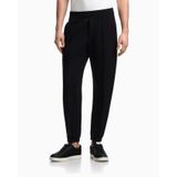 Erkek Regular Fit Pamuklu Normal Bel Düz Paça Siyah Pantolon EM004542 AF10013-UC001