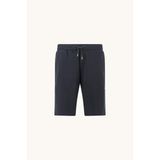 Erkek Regular Fit Polar Pamuklu Kumaşlı Beli İp Bağlamalı Lacivert Şort 26411816-50E