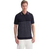 Erkek Regular Fit Polo Yaka Triko Tişört 3012 - Lacivert - XL