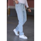Erkek Regular Fit Rahat Kesim Jeans - Buz Mavi - 33