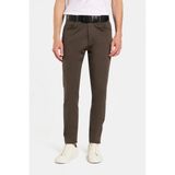 Erkek Regular Fit Rahat Kesim Kanvas Haki Pantolon