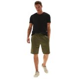Erkek Regular Fit Şort Haki XL