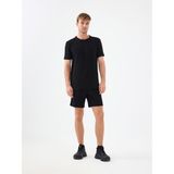 Erkek Regular Fit Şort Siyah M