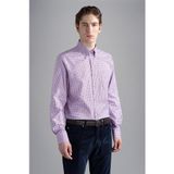 Erkek Regular Fit Uzun Kollu Desenli Gömlek Yaka Çok Renkli Gömlek 14313152R-S73