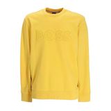 Erkek regular fit Uzun Kollu düz Bisiklet Yaka Sarı Sweatshirt 50489229-733