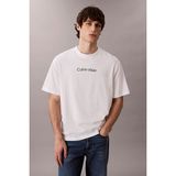 Erkek Regular Fit Yazı Baskılı Pamuklu T-Shirt - Beyaz - Bright White - XL