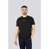 Erkek Regular Fit Yuvarlak Yaka İnce%100 Pamuklu Kısa Kollu Siyah T-Shirt 25411060-011