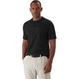 Erkek Regular Fit Yuvarlak Yakalı Pamuklu Kısa Kollu Siyah T-Shirt 50553652-001