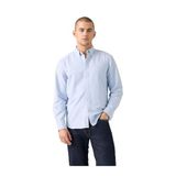 ERKEK RELAXED OXFORD MAVİ GÖMLEK A7210-0050