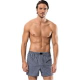 Erkek Renkli Desenli Pamuklu Poplin Kumaş Boxer (Renkli / 2XL)