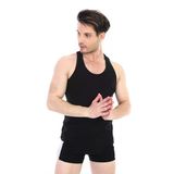 Erkek Ribana Spor Siyah Atlet 915