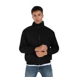 Erkek Rüzgar Geçirmez İnce Yağmurluk Ceket - Su Geçirmez ve Hafif - Waterproof-MM-132-SİYAH-XL