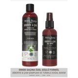 Erkek Saç Bakım Seti – %100 Doğal Şampuan & Tonik, 400 ml + 100 ml