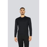 Erkek Saf Pamuk İçerikli Logo Kabartmalı Yuvarlak Yaka Uzun Kollu Normal Kalıp Lacivert Sweatshirt 8N1TD7 1JGYZ-0974