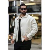Erkek Salaş Oversize Trend Deri Ceket