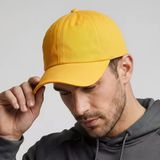 Erkek Şapka Düz Renkli Şapka Erkek Kasket Cap Sarı