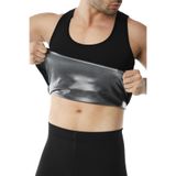 Erkek Sauna Korse atlet sporcu termal atlet incelme ve terleme etkili zıyıflama korsesi yağ yakmaya yardımcı (siyah, Large)