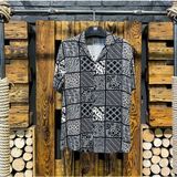 Erkek Şekilli Oversize Gömlek - 08G-Gri - XL